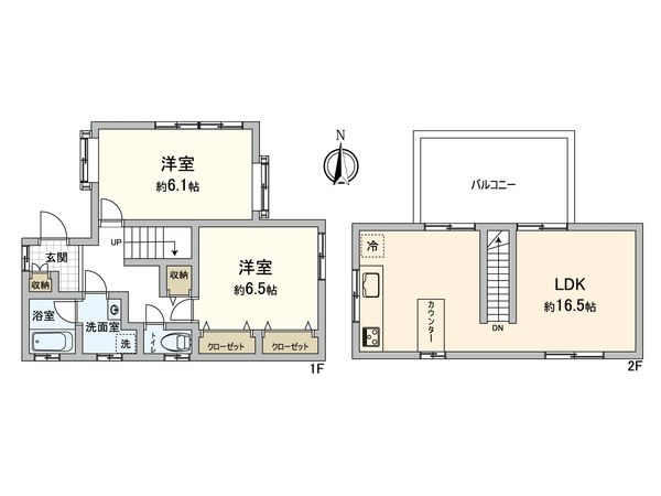 神奈川区神大寺1丁目(戸建) 間取図(平面図) 神奈川区神大寺1丁目(戸建) 間取図(平面図)