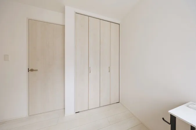 【収納】クローゼットもしっかりと確保されています。住空間を広く有効的に使うことができます。