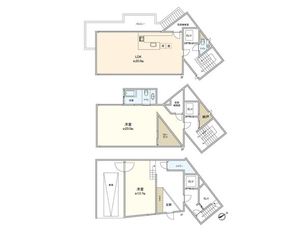 戸塚区鳥が丘(戸建) 間取図(平面図) 戸塚区鳥が丘(戸建) 間取図(平面図)