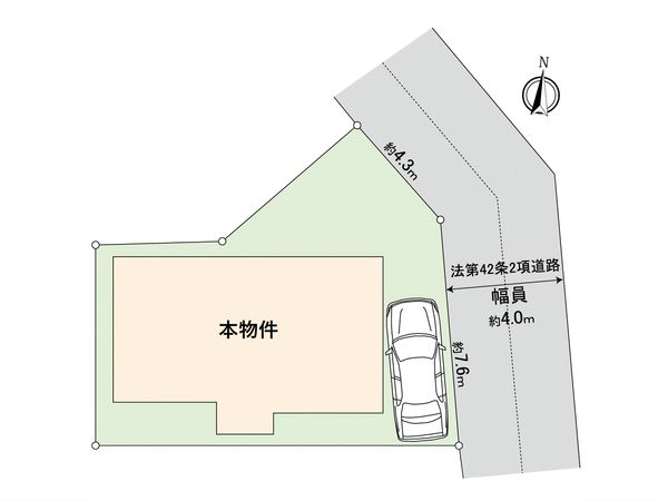 西区藤棚町2丁目(戸建) 間取図(平面図) 西区藤棚町2丁目(戸建) 間取図(平面図)