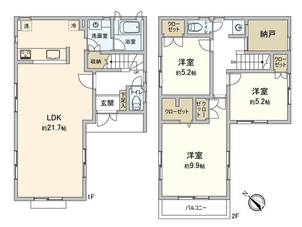 間取図(平面図)