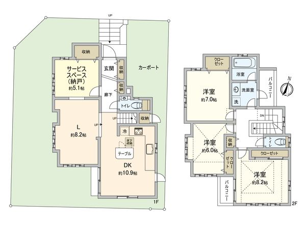 間取図(平面図)