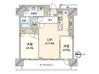 間取図(平面図)