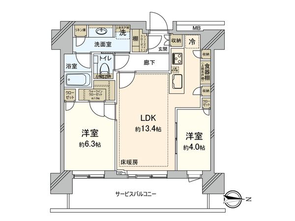 THE YOKOHAMA FRONT TOWER 間取図(平面図) THE YOKOHAMA FRONT TOWER 間取図(平面図)