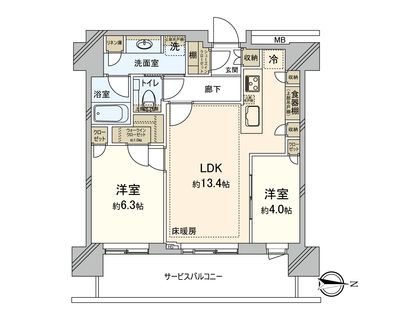 間取図(平面図)