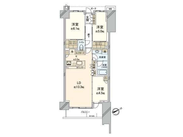 間取図(平面図)
