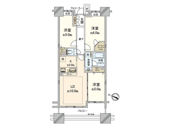 間取図(平面図)