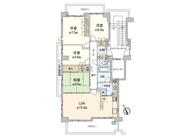 間取図(平面図)