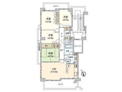 間取図(平面図)