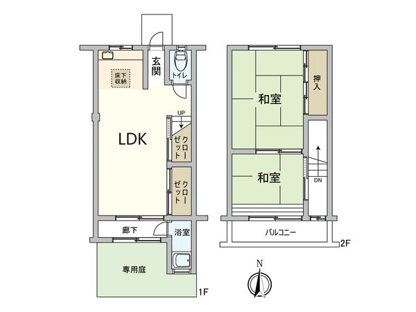 エミネンス神大寺 間取図(平面図) 間取図(平面図)