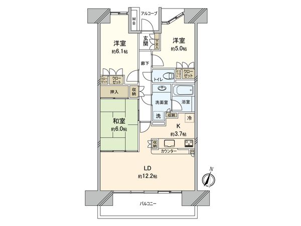 間取図(平面図)