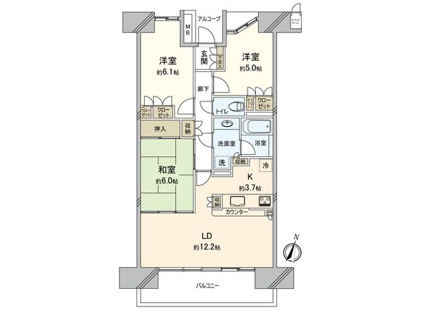 ヴァンティアン横濱 間取図(平面図) ヴァンティアン横濱 間取図(平面図)