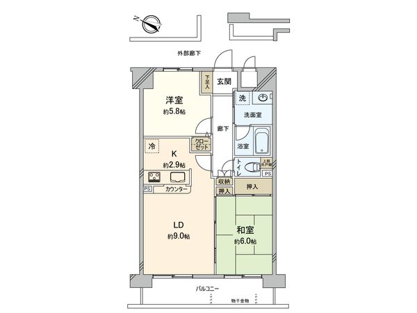 間取図(平面図)
