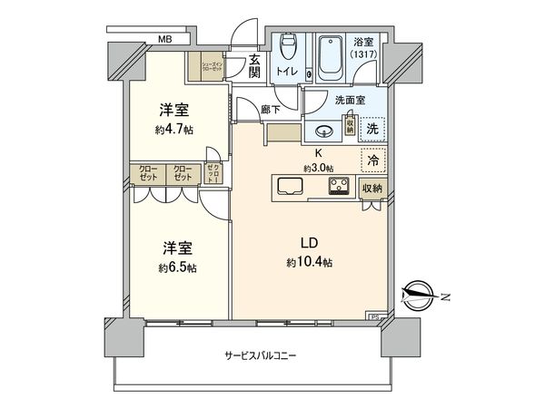 間取図(平面図)