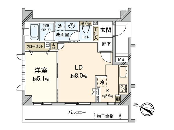 アールヴェール横濱反町 間取図(平面図) 間取図(平面図)