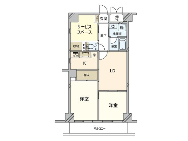 ヴェラハイツ三ツ沢公園 間取図(平面図) ヴェラハイツ三ツ沢公園 間取図(平面図)