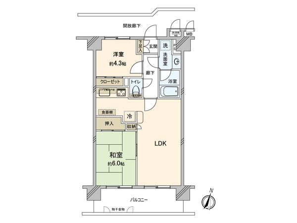 マイキャッスル横浜吉野町 間取図(平面図) マイキャッスル横浜吉野町 間取図(平面図)