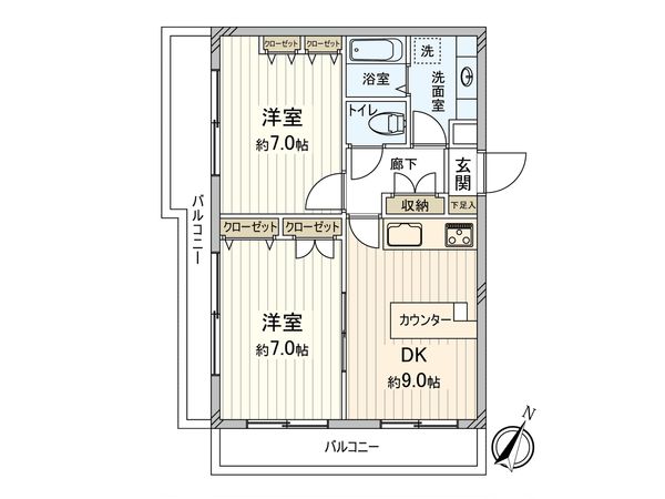 間取図(平面図)