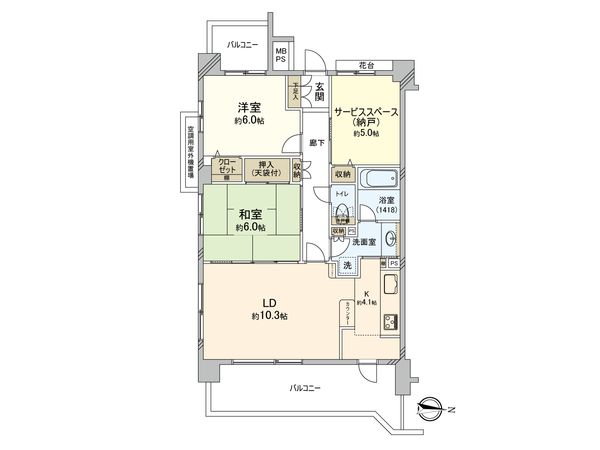 間取図(平面図)