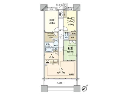 間取図(平面図)