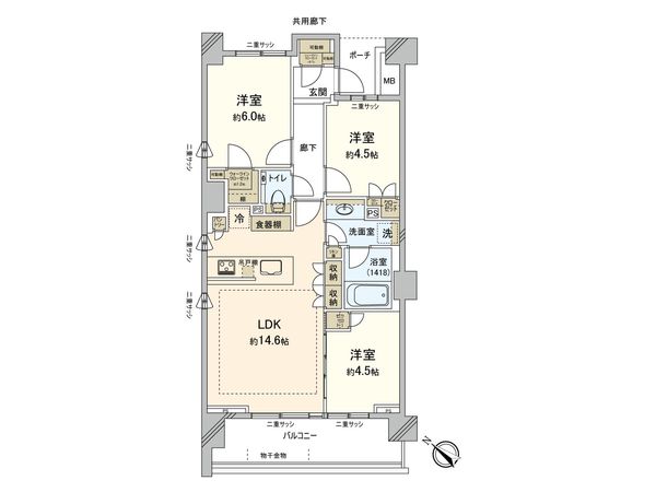 間取図(平面図)