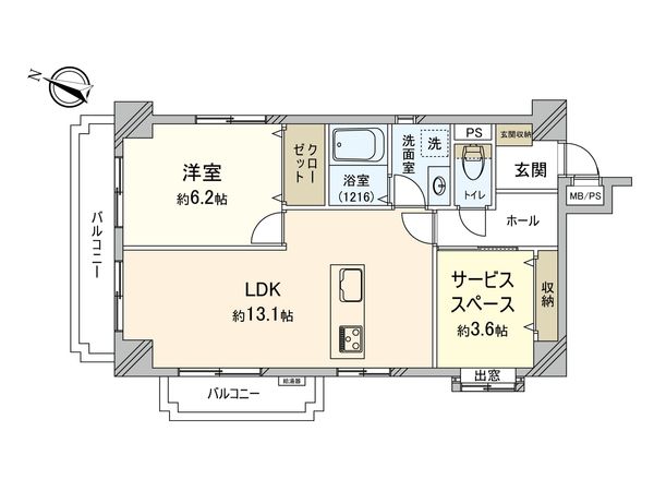 ライオンズマンション吉野町第5 間取図(平面図) 間取図(平面図)