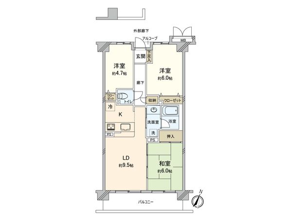 間取図(平面図)
