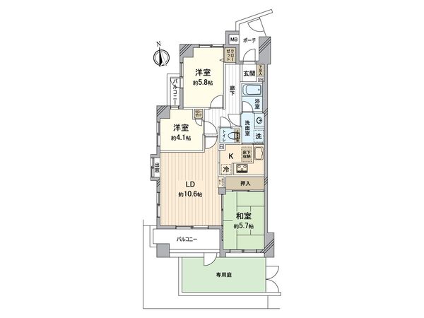 間取図(平面図)