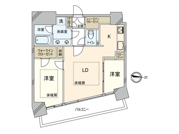 M.M.TOWERS FORESIS R棟 間取図(平面図) M.M.TOWERS FORESIS R棟 間取図(平面図)