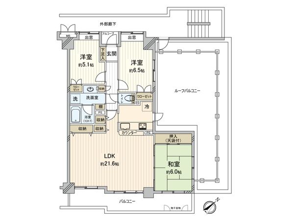間取図(平面図)