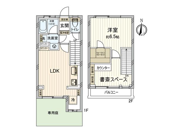 エミネンス神大寺2号棟 間取図(平面図)