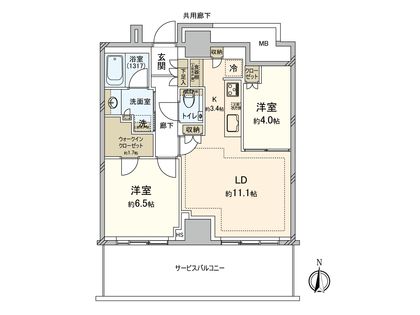 間取図(平面図)