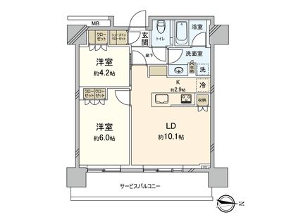 間取図(平面図)