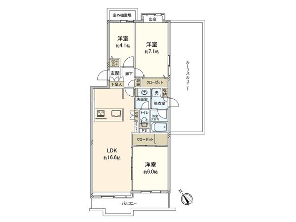 間取図(平面図)