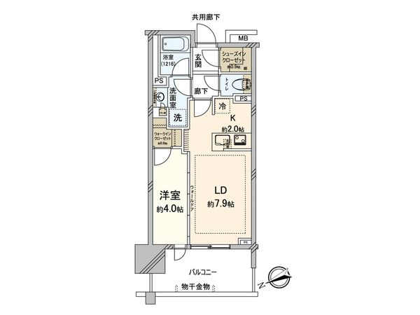 リビオタワー羽沢横浜国大 間取図(平面図) 間取図(平面図)