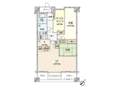 間取図(平面図)