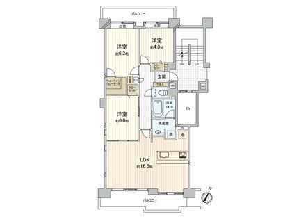 間取図(平面図)