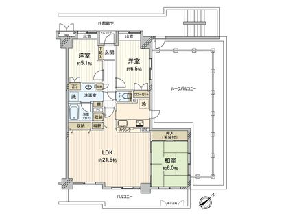 間取図(平面図)