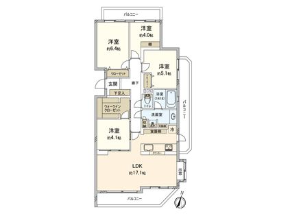 間取図(平面図)