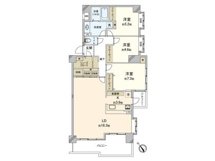 間取図(平面図)