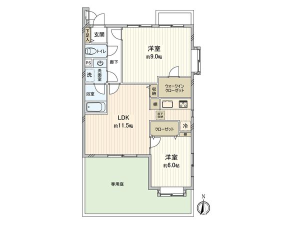 ワコーレ紅葉ケ丘マンション 間取図(平面図)