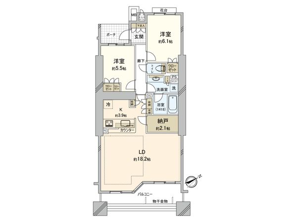 ヨコハマタワーリングスクエア ザ・イースト 間取図(平面図) ヨコハマタワーリングスクエア ザ・イースト 間取図(平面図)