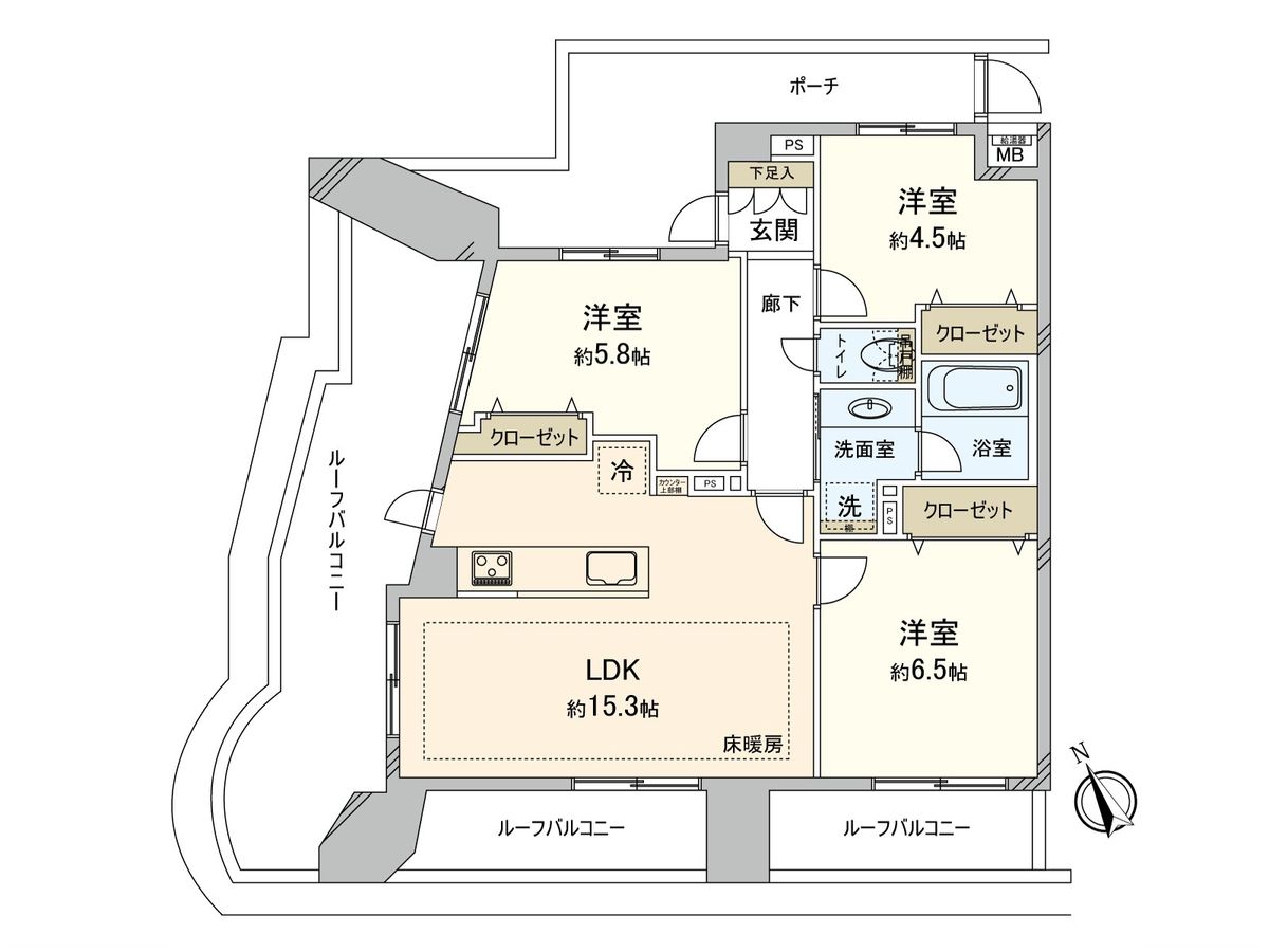 間取図(平面図)