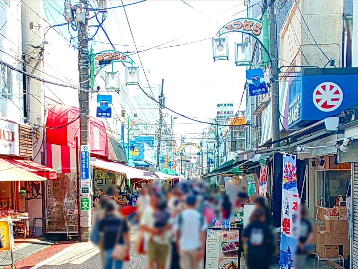 洪福寺松原商店街（約160ｍ）