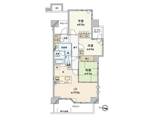間取図(平面図)