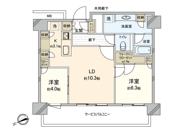 THE YOKOHAMA FRONT TOWER 間取図