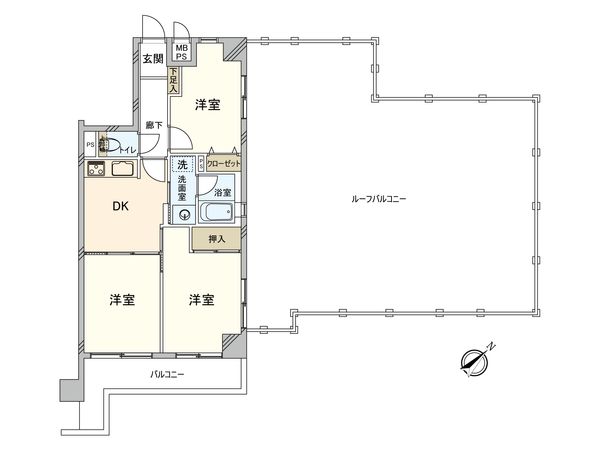 グレイス上星川 間取図(平面図) グレイス上星川 間取図(平面図)