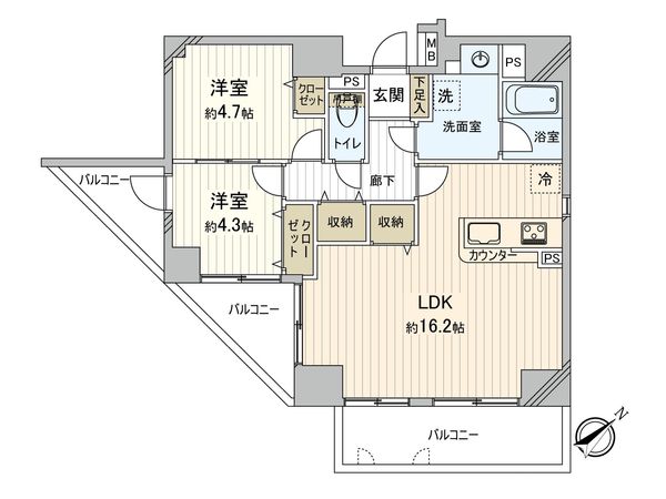 間取図(平面図)