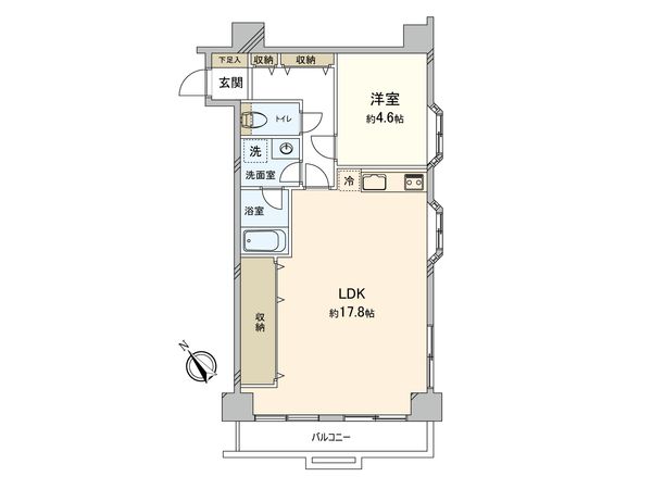上星川ダイカンプラザⅡ号館 間取図(平面図) 上星川ダイカンプラザⅡ号館 間取図(平面図)