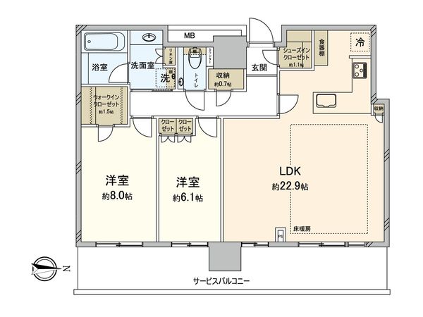 THE YOKOHAMA FRONT TOWER 間取図(平面図) THE YOKOHAMA FRONT TOWER 間取図(平面図)